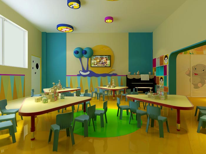 幼儿教育机构教室装修设计案例